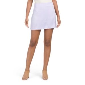 WeWoreWhat Mini Light Purple Slip Skirt Size Small NWT